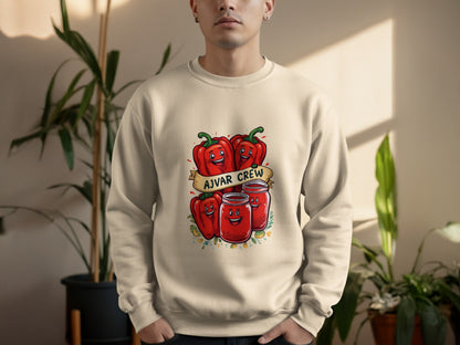 Ajvar Crew Red Peppers Graphic Sweatshirt product