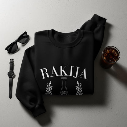 Rakija Themed Sweatshirt for Stylish Comfort product type