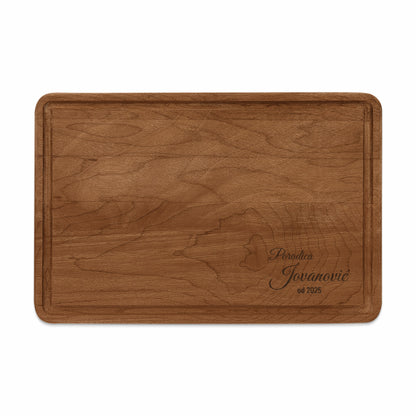 Personalized Wooden Custom Engraved Cutting Board