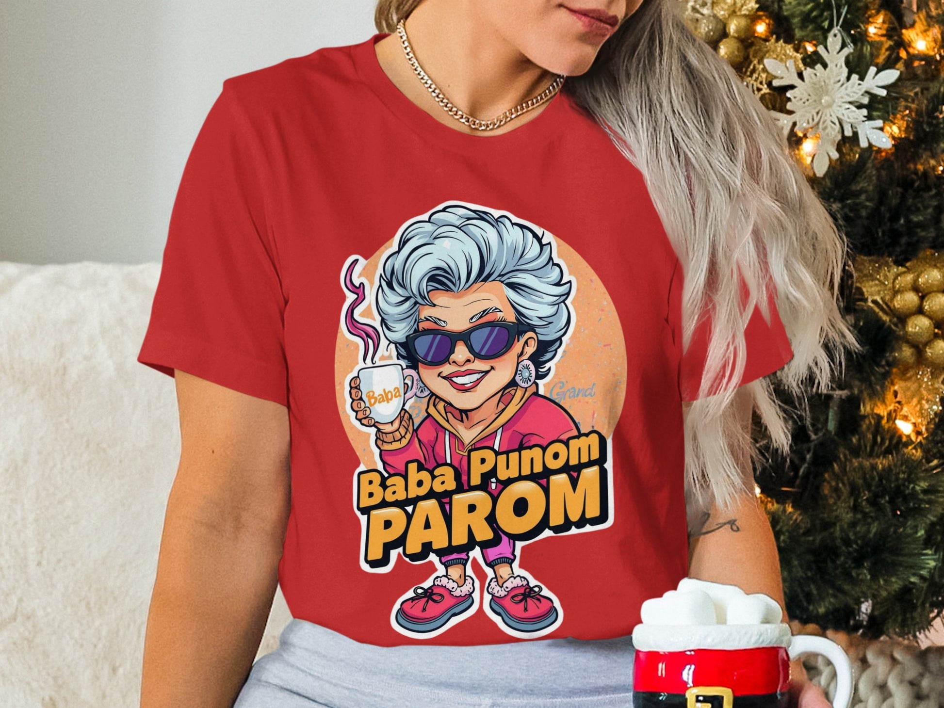 Baba Punom Parom Graphic T-Shirt