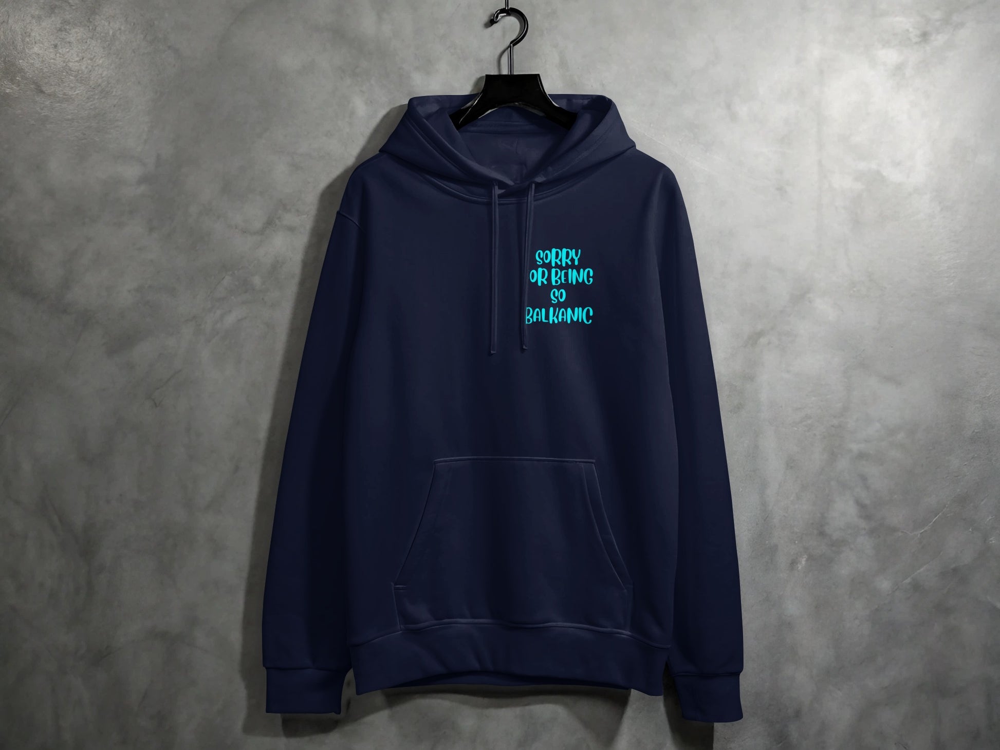 Cool Relaxed Hoodie with Unique Graphic Design