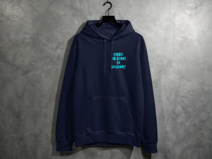 Cool Relaxed Hoodie with Unique Graphic Design