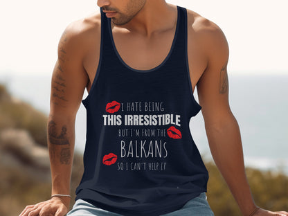 Irresistible Balkans Statement Print Tank Top product