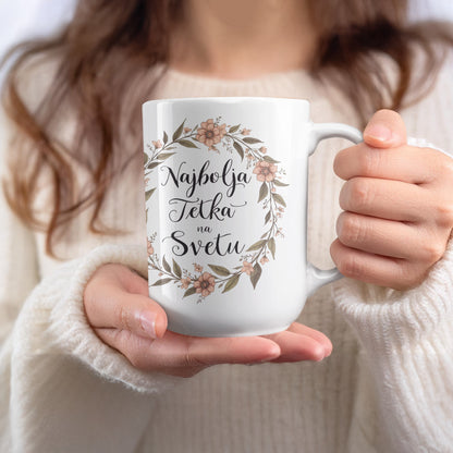 Najbolja Tetka Na Svetu Mug Gift for Aunts