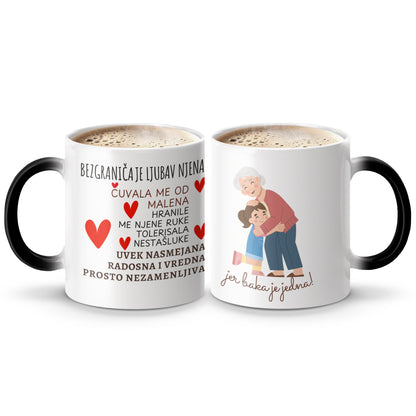 Heartwarming Grandma and Grandchild Mug Gift