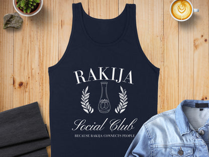 Rakija Social Club Tank Top perfect for casual wear product