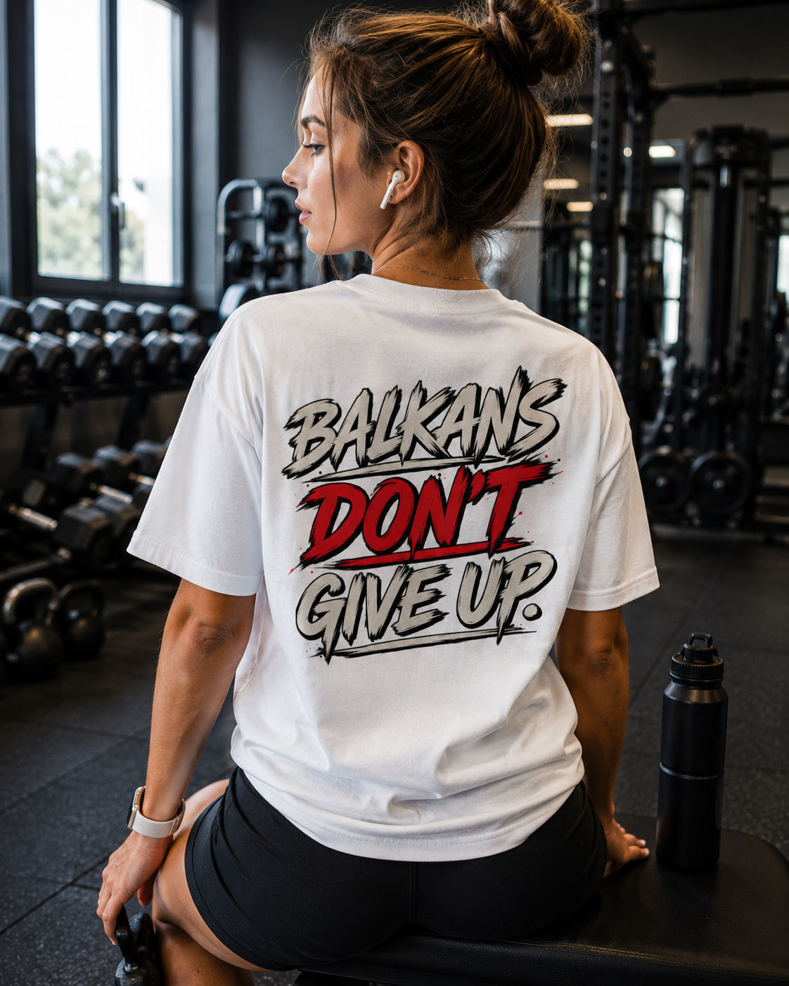 Balkans Don't Give Up Statement T-Shirt