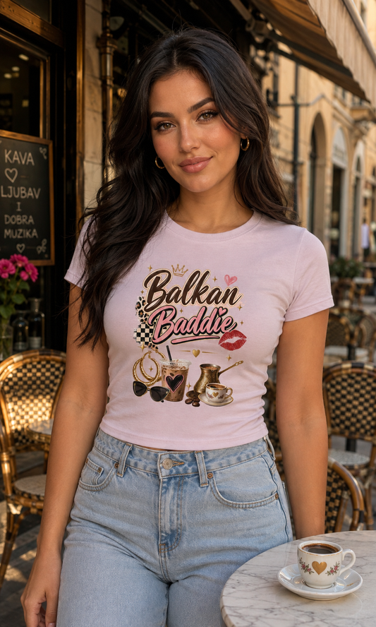 Balkan Baddie Graphic T-Shirt