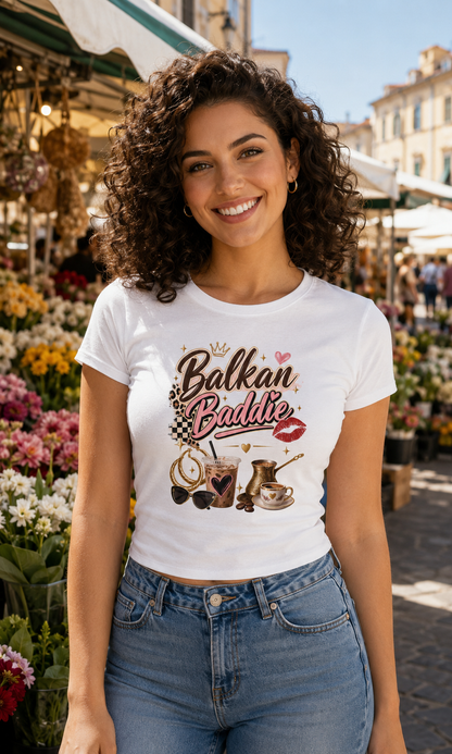Balkan Baddie Graphic T-Shirt