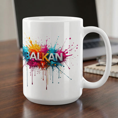 Balkan Vibrant Paint Splatter Design product type