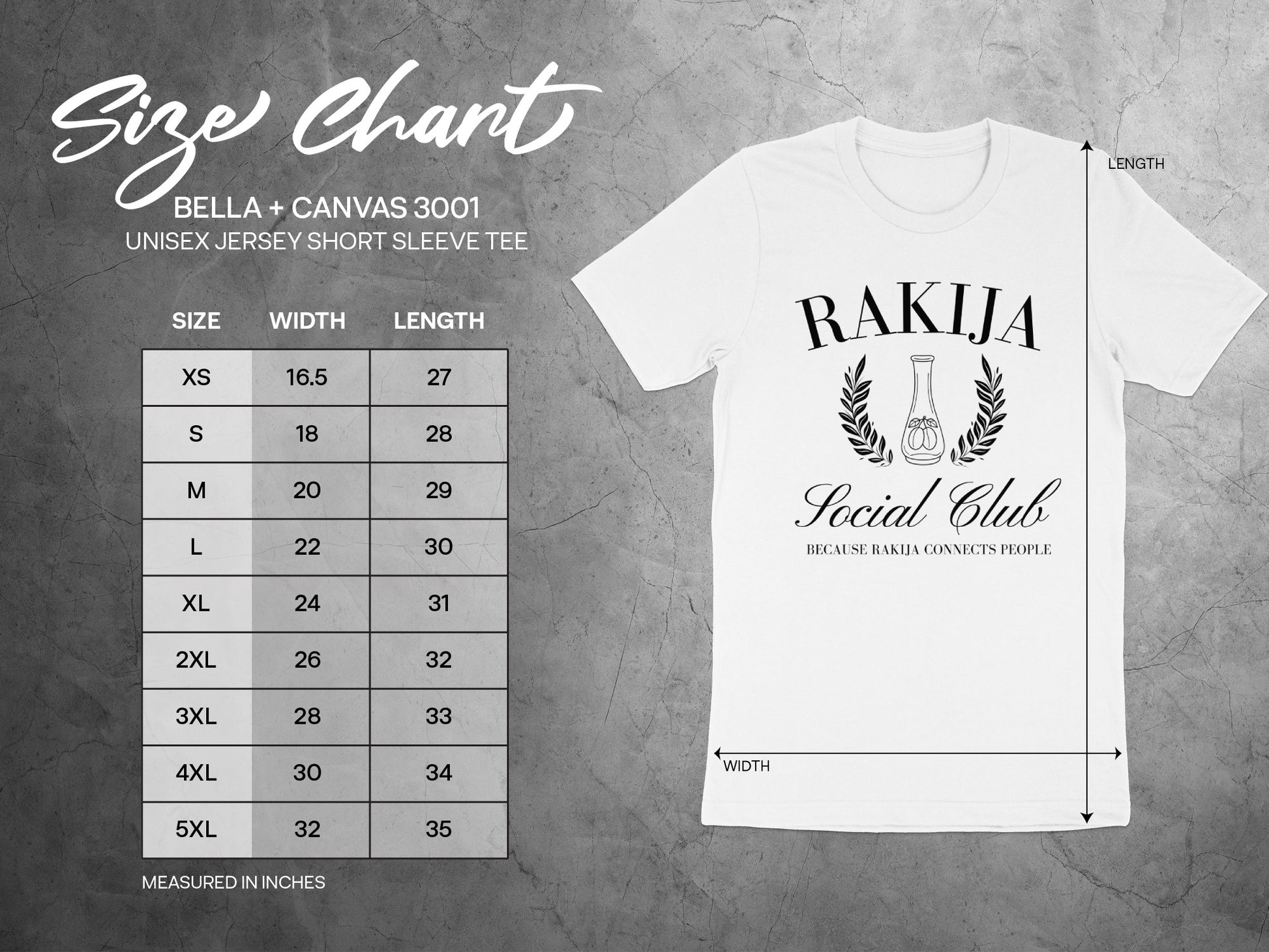 Rakija Social Club Unisex Jersey Short Sleeve Tee