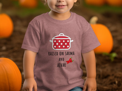 Raised on Sarma and Ajvar Graphic Kids T-Shirt product