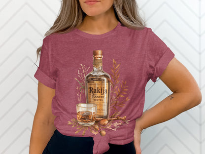 Rakija Taster Tester Graphic Design T-Shirt product type