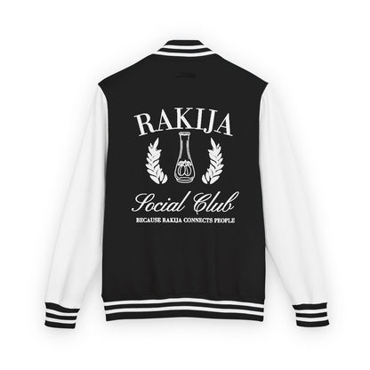 Rakija Social Club Varsity Jacket Connects People