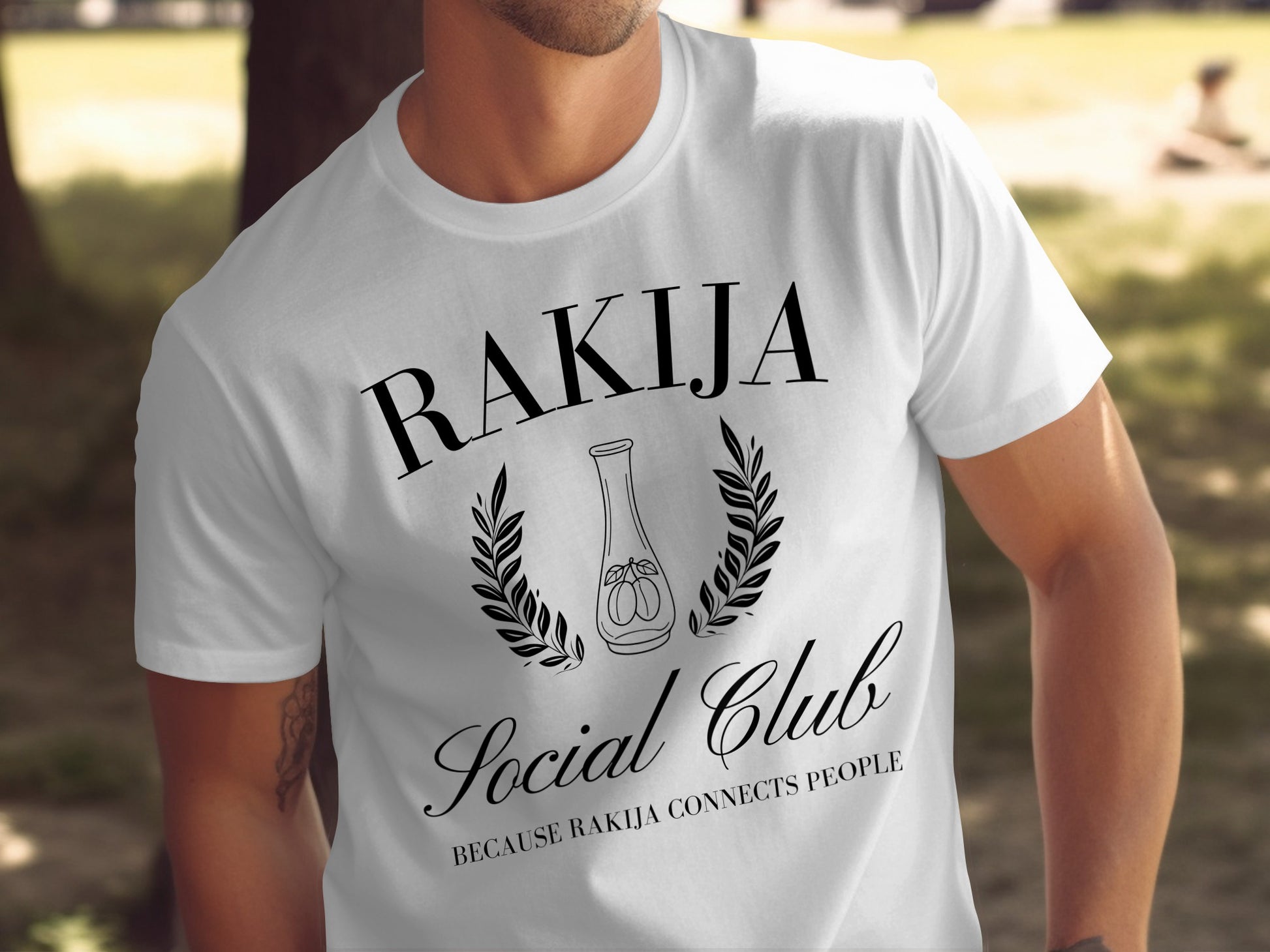 Rakija Social Club Because Rakija Connects People Shirt