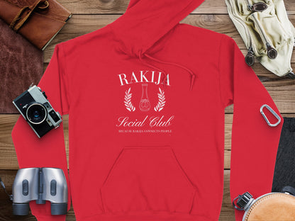 Rakija Social Club Red Hoodie product