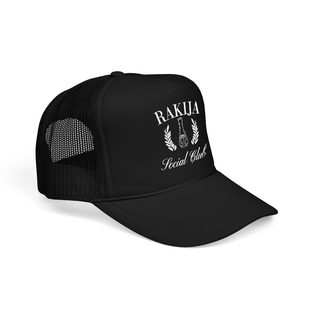 Rakija Social Club Trucker Hat Retro Design Hat