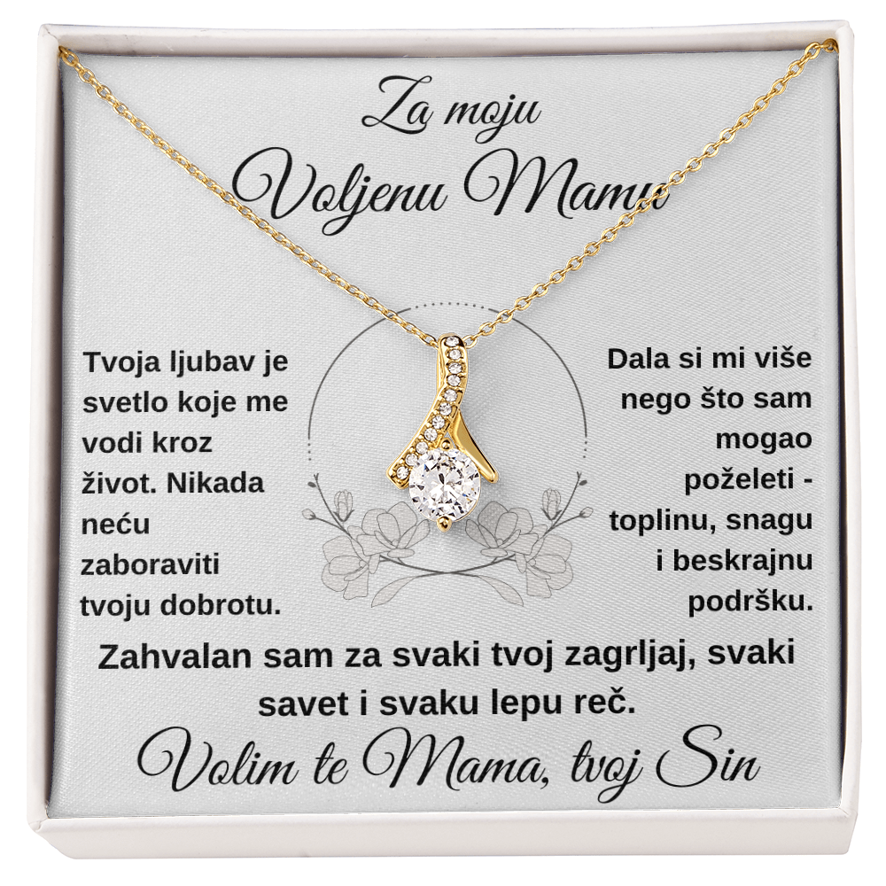 Lančić sa medaljonom za moju dragu MAMU od SINA