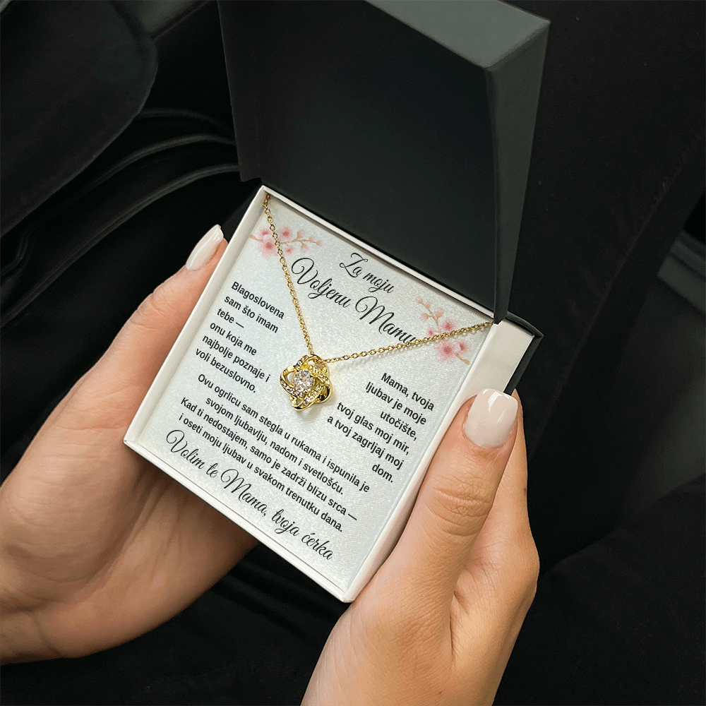 Lancic sa medaljonom,Za moju Voljenu MAMU od ĆERKE