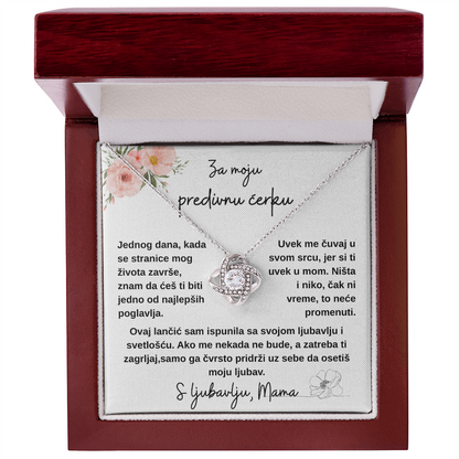 Lancic sa medaljonom, Za Moju Predivnu CERKU od MAME