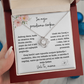 Lancic sa medaljonom, Za Moju Predivnu CERKU od MAME