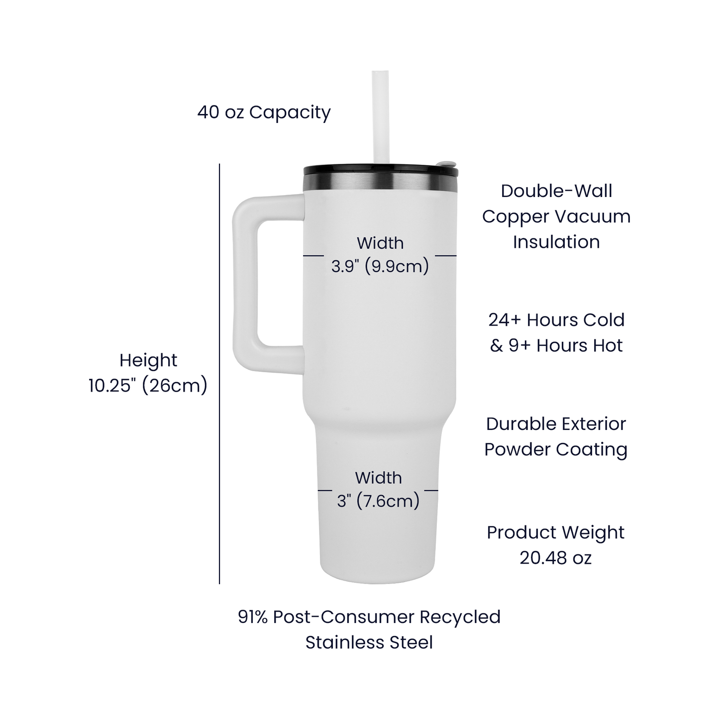 RAKIJA, because Therapy is too Expensive 40 oz Tumbler