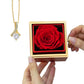 Luxury Rose Reveal Gift Box with Alluring Beauty Necklace