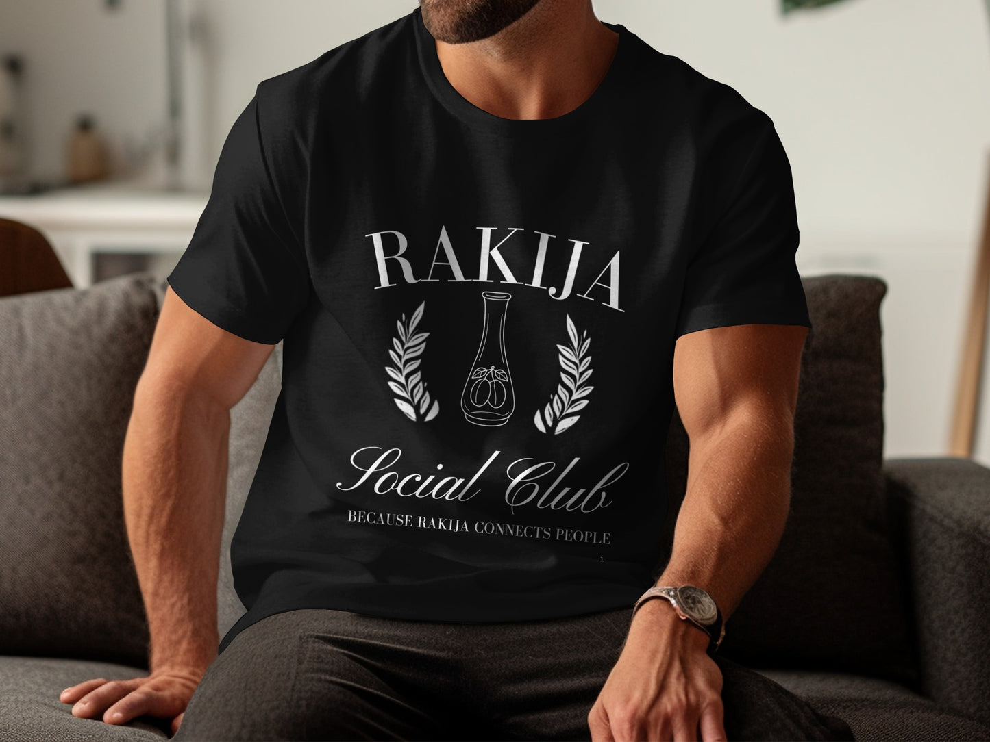 Rakija Social Club Graphic T-Shirt Casual Wear product type