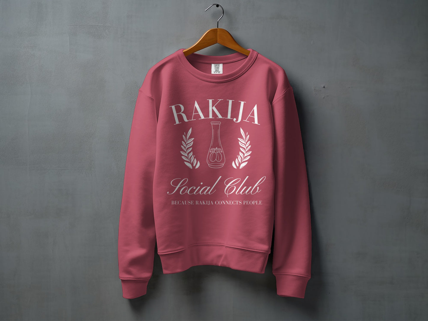 Rakija Social Club Sweatshirt for Enthusiasts