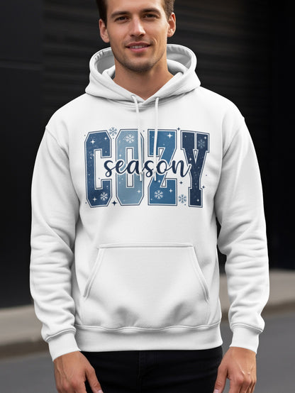 Cozy Season Hoodie with Winter Design