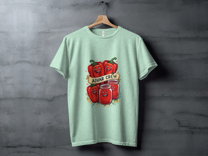 Funny Ajvar Crew Pepper Illustration T-Shirt product