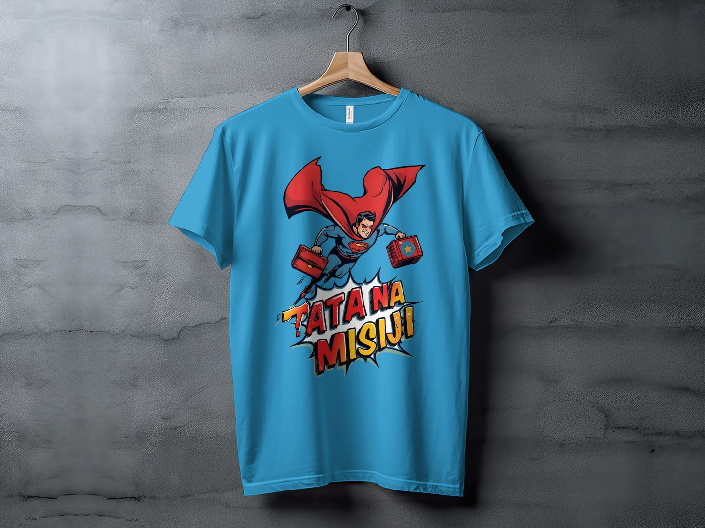 Heroic T-shirt Featuring Vibrant Graphic Design