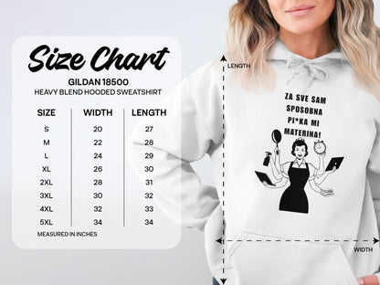 Feminist Power Icon Hooded Sweatshirt