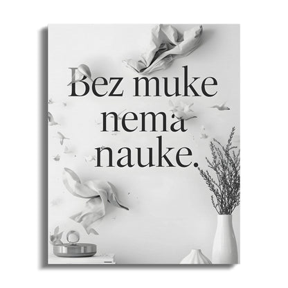 Inspirational Solid Color Wall Decor Art Product