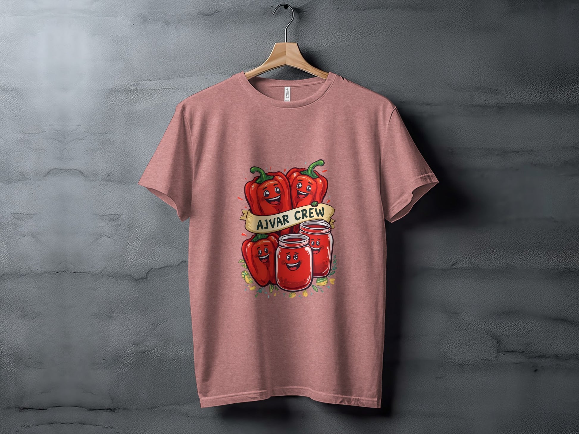 Ajvar Crew Design Graphic Tee Shirt product type