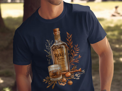 Rakija Taster Unique Graphic Tee Shirt product type