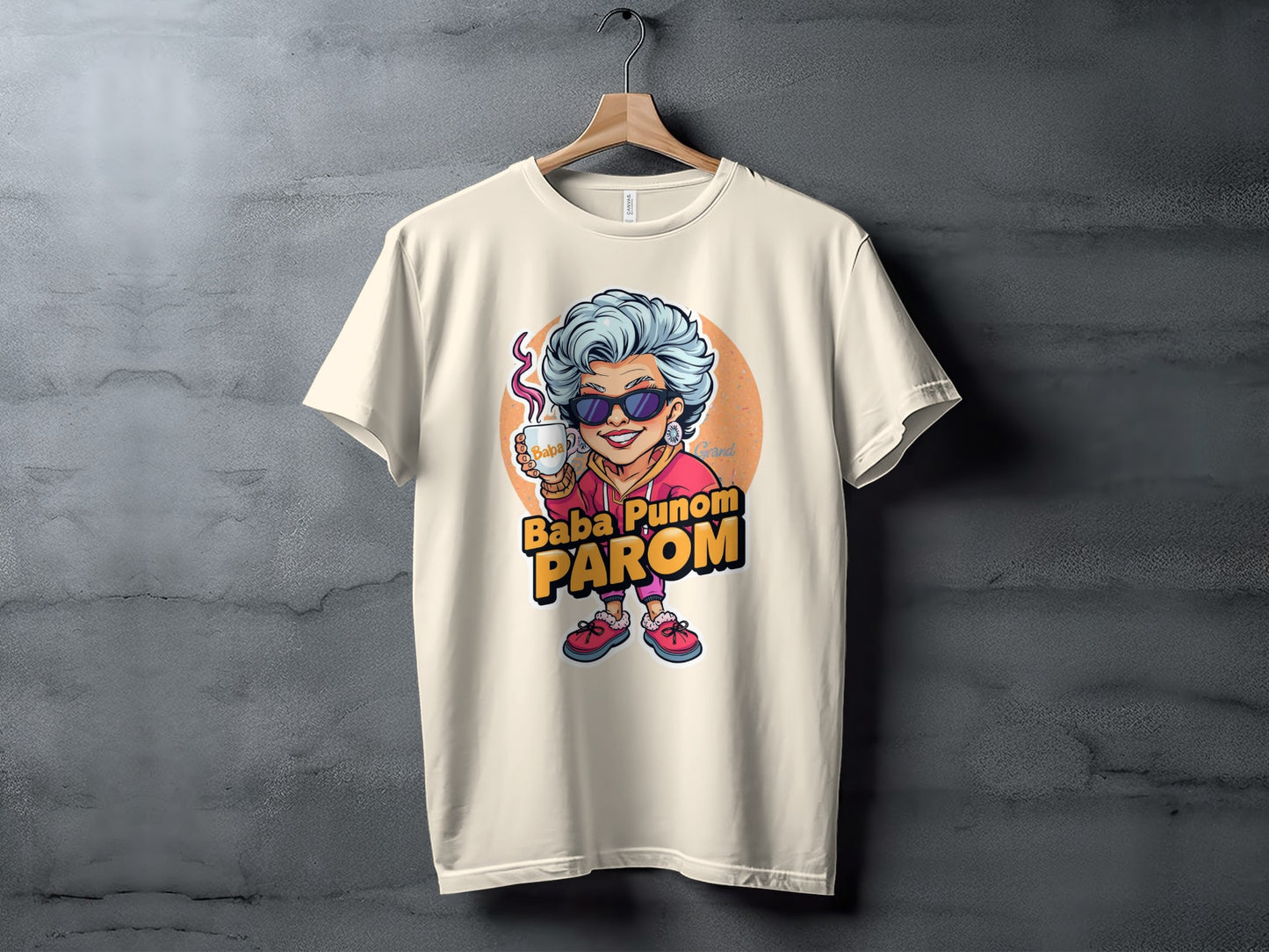 Baba Punom Parom Fun Statement T-shirt