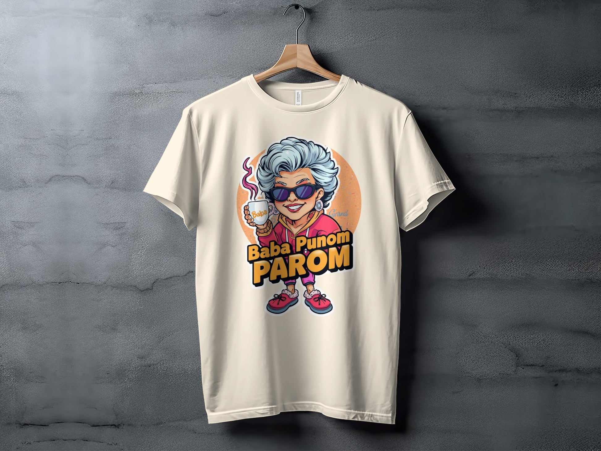 Baba Punom Parom Fun Statement T-shirt