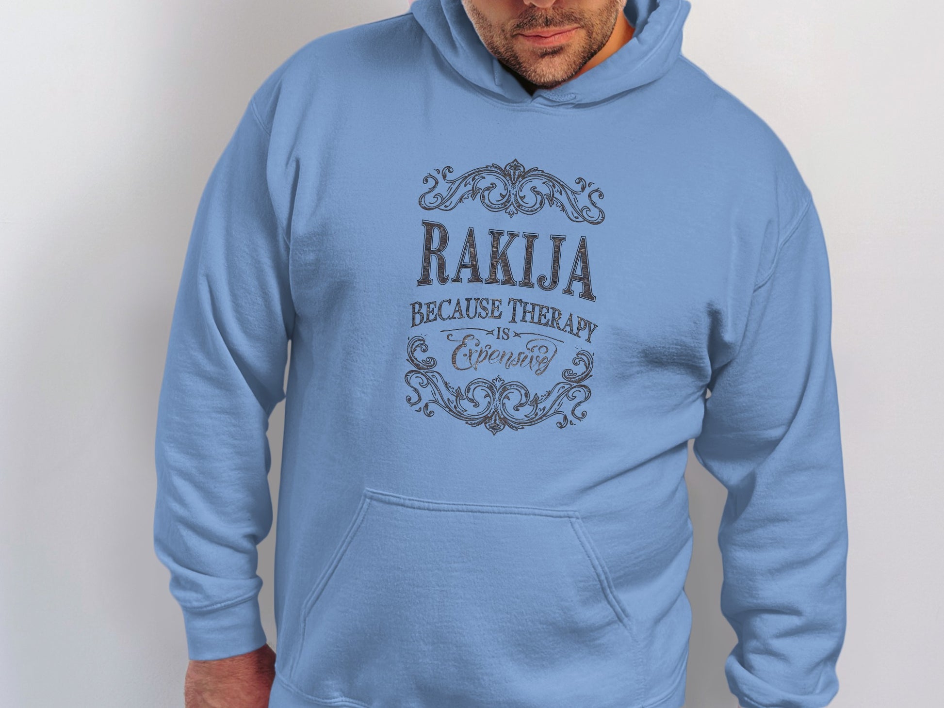 Rakija Because Therapy is Expensive Hoodie product type