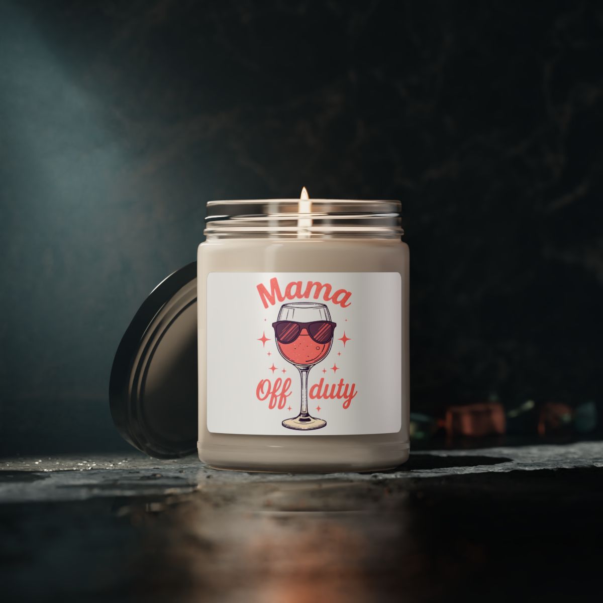 Mama Off Duty Scented Candle Perfect for Moms