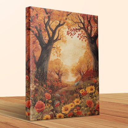 Enchanting Autumn Landscape Canvas Print Product Type