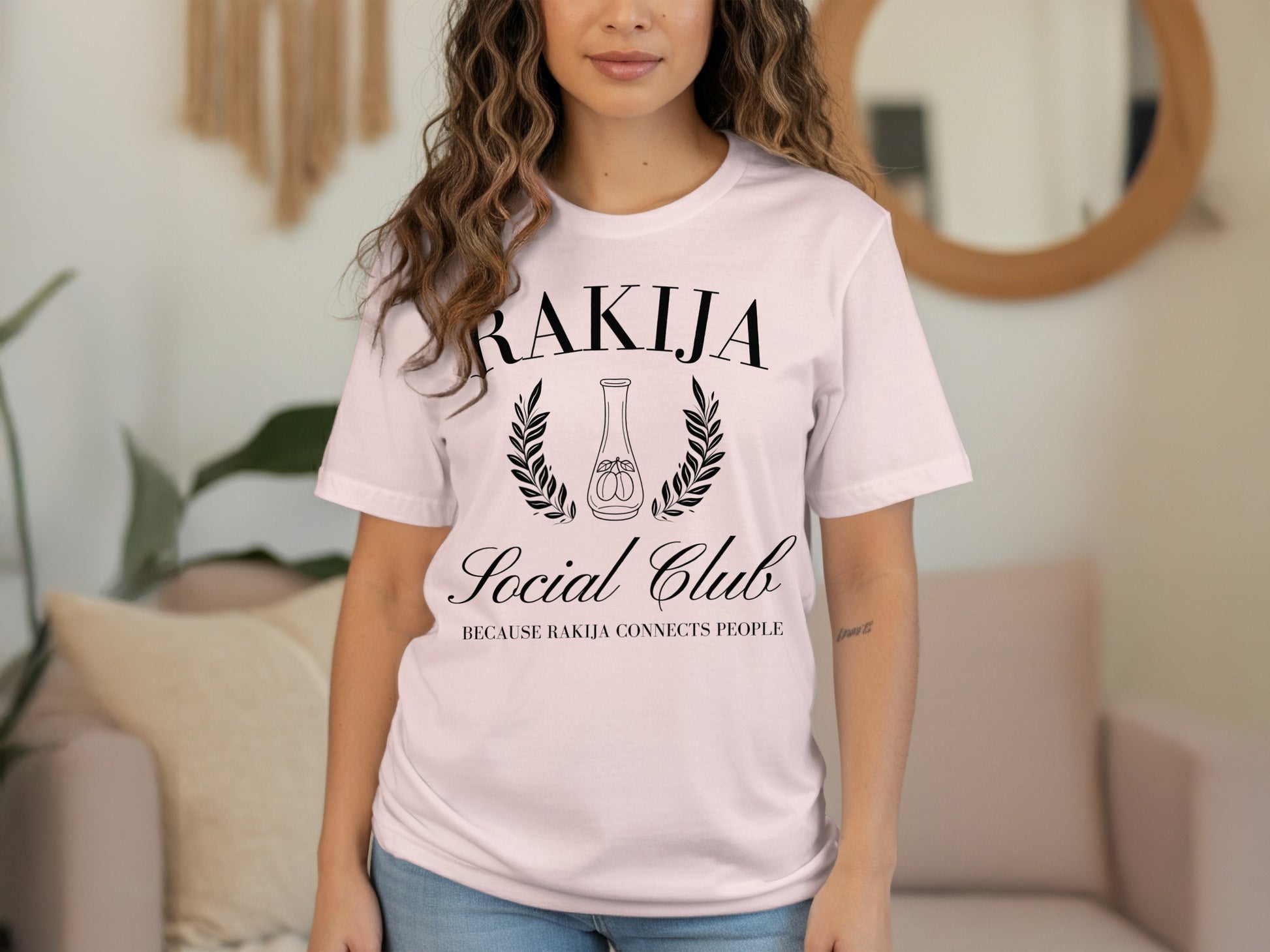Rakija Social Club connects people tee shirt