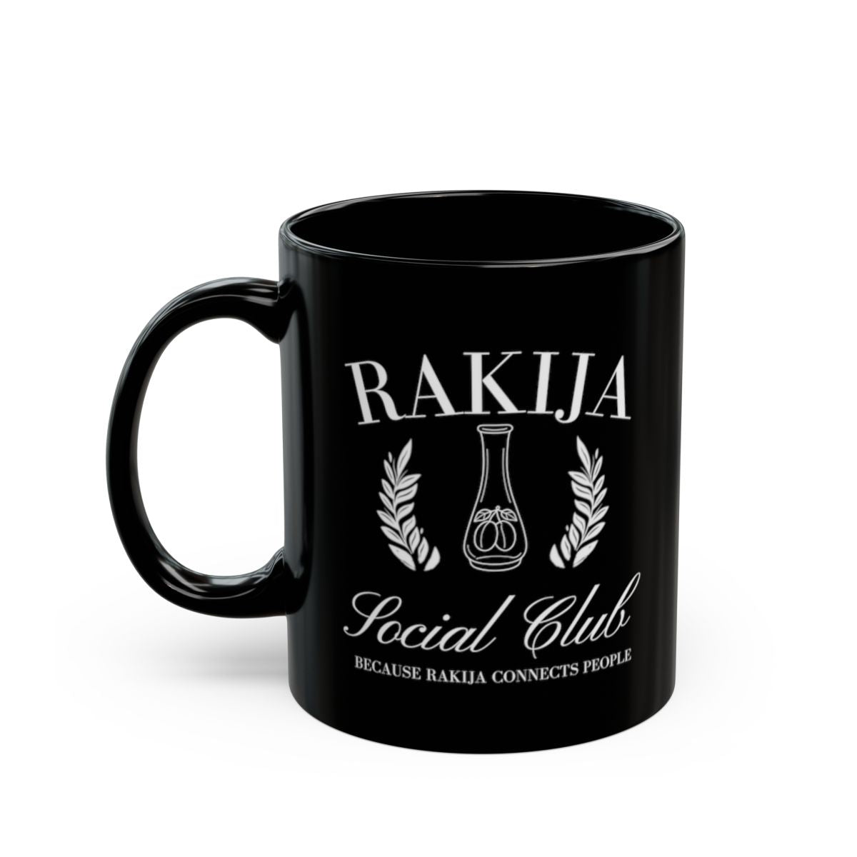 Rakija Social Club Because Rakija Connects People Mug