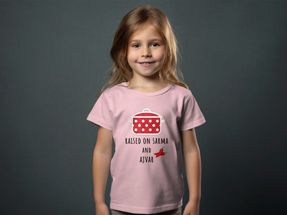 Raised on Sarma and Ajvar Graphic T-Shirt product