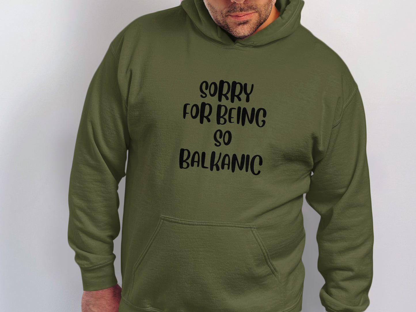 Sorry for Being So Balkanic Hoodie