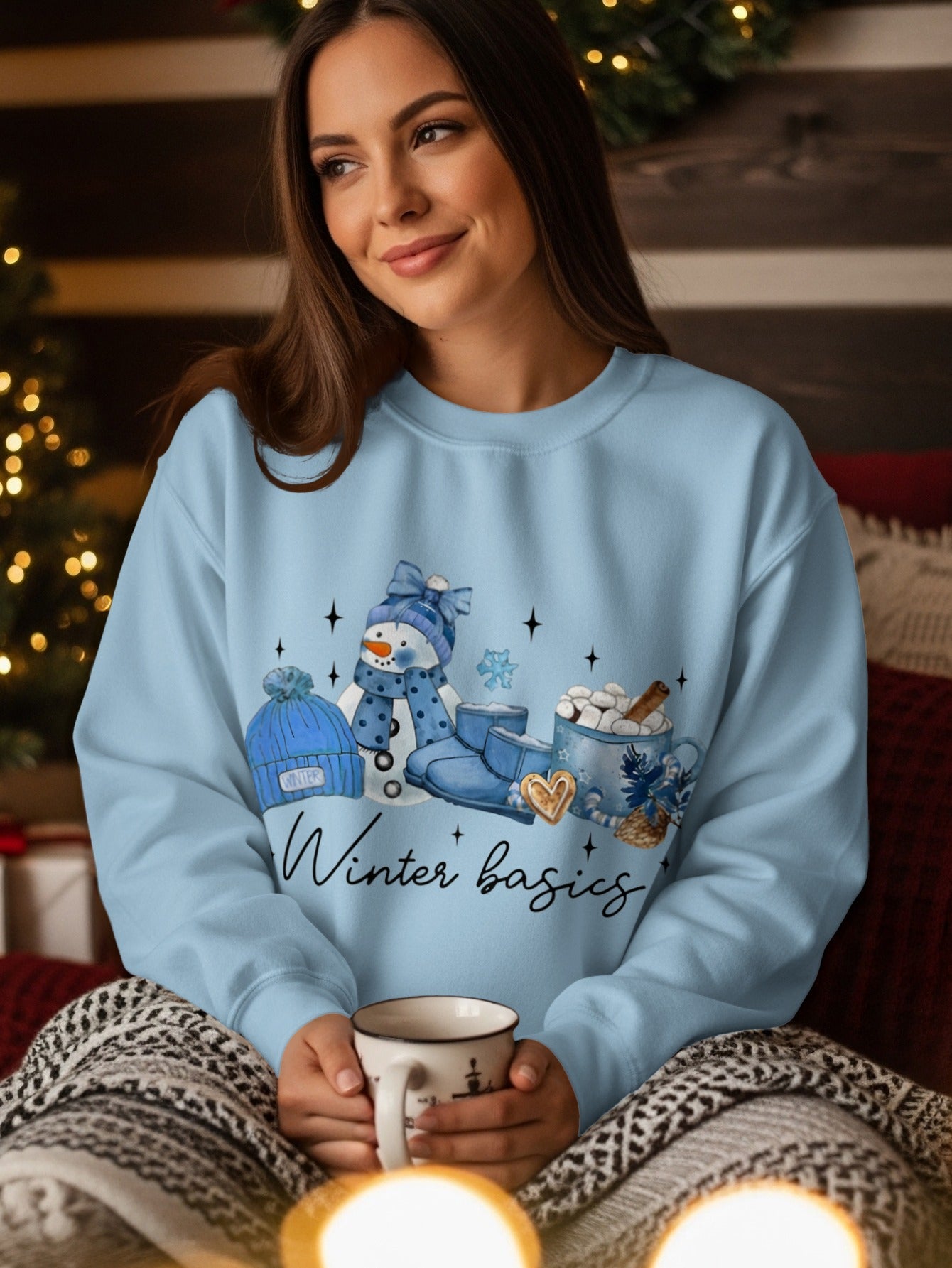 Winter Basics Festive Theme Cozy Apparel