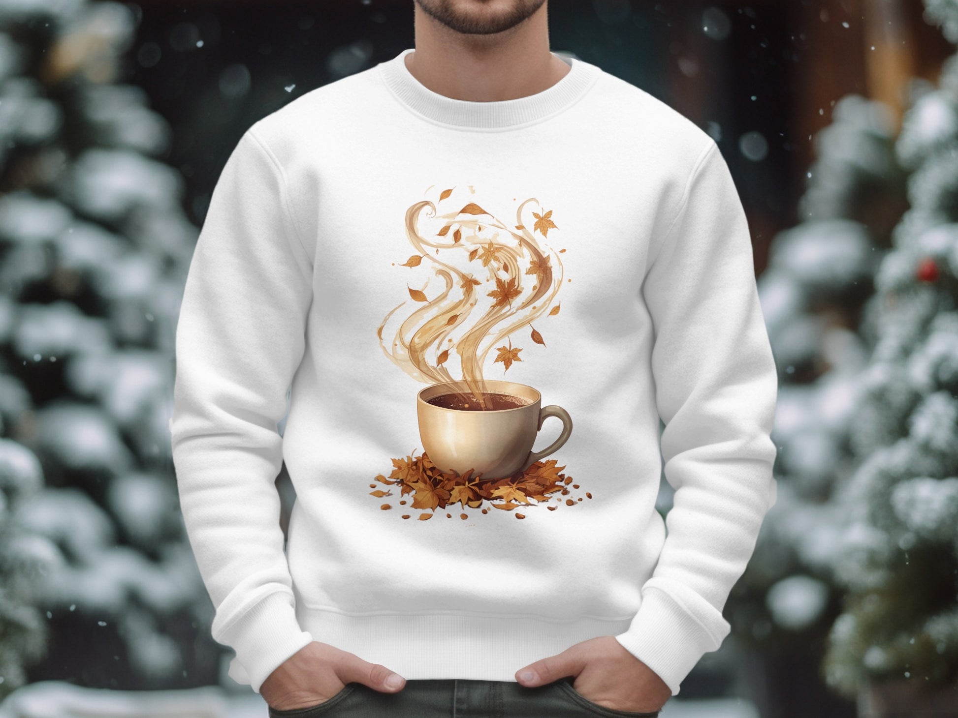 Cozy Autumn Coffee Sweatshirt Product Type