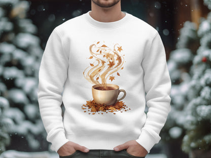 Cozy Autumn Coffee Sweatshirt Product Type