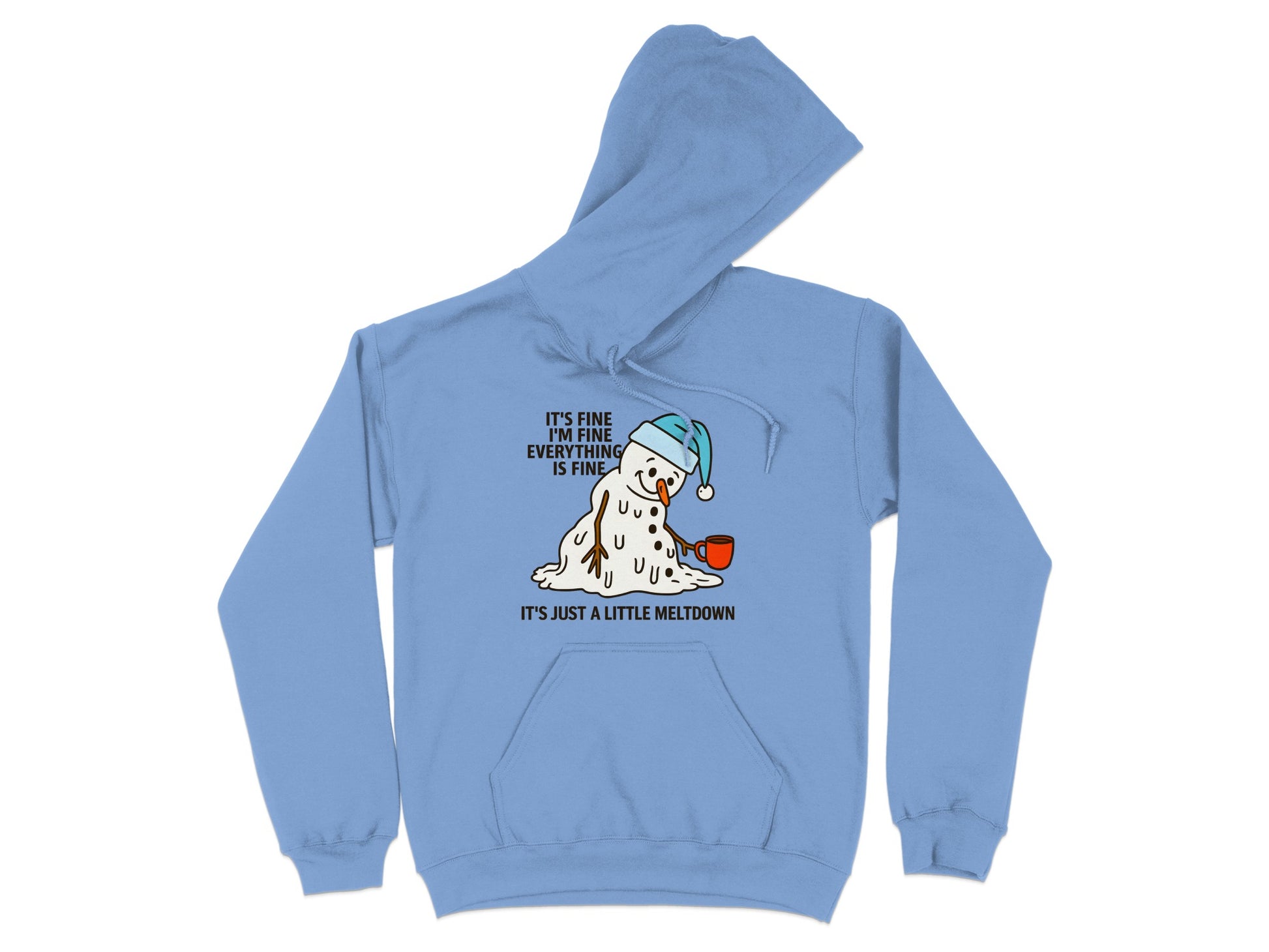 It's Fine Everything Is Fine Little Meltdown Hoodie