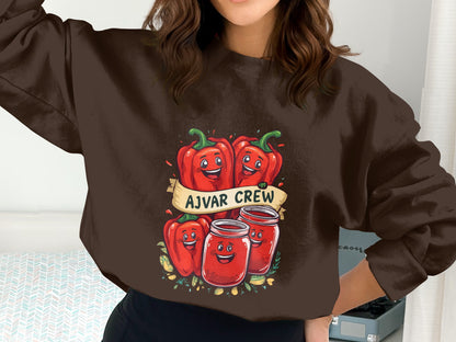 Ajvar Crew Red Pepper Illustration Shirt product